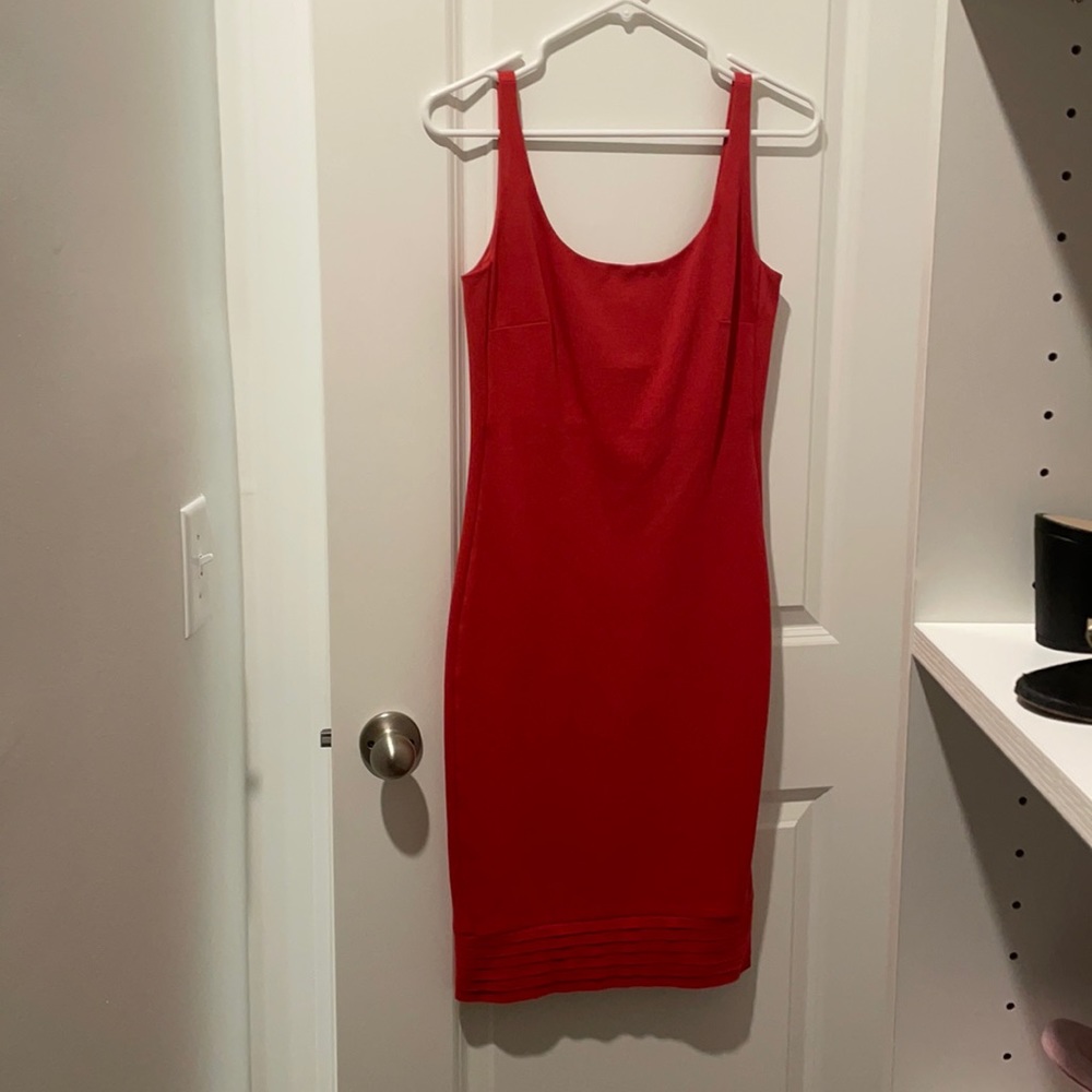 Diane Von Furstenberg Burt orange dress Size 4